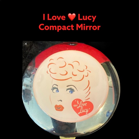 I Love ❤️ Lucy Compact Mirror - Picture 3 of 6
